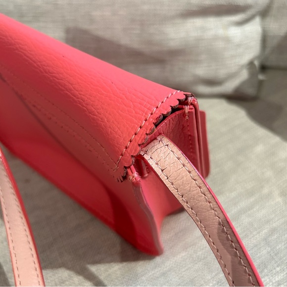 Kate Spade ♠️ Pink Vanderbilt Place Hanni Bow Crossbody bag - Picture 11 of 16
